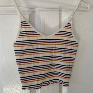 Retro Cropped Tank Top